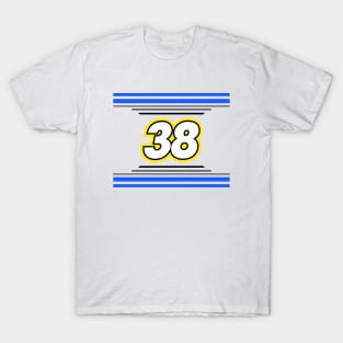 CJ McLaughlin #38 2024 NASCAR Design T-Shirt